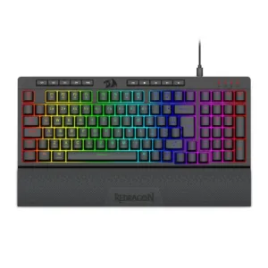 Teclado Redragon Usb Gamer Shiva 98 RGB Abnt2 Preto K515-RGB Pt
