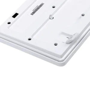 Teclado USB Multimídia Slim Vinik TCB200 Branco com Teclas Chocolate Cabo 1,8m
