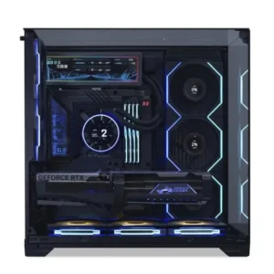 Tela Lian Li LCD 8.8 Universal Para Gabinetes Preto Argb 1920x480p USB SM088X