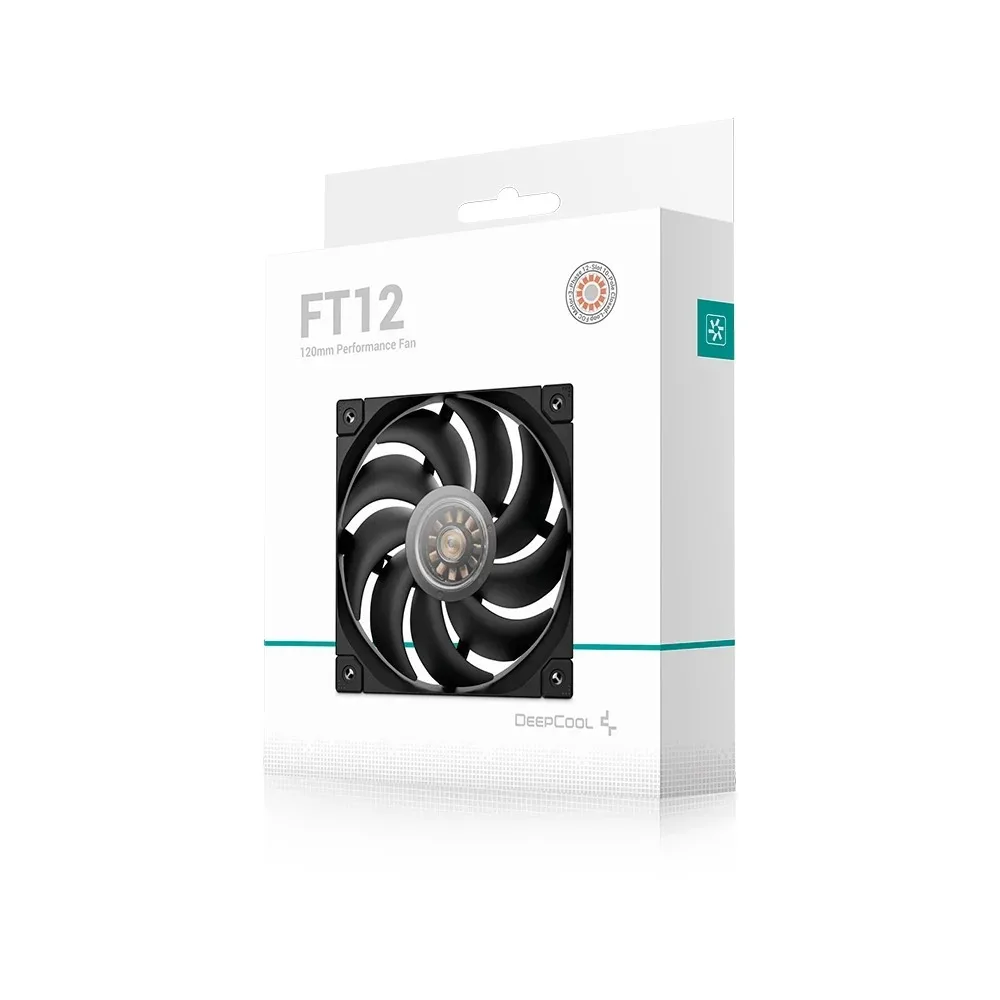 Ventoinha DeepCool FT12 120mm Preta R-FT12-BKWPN1-G