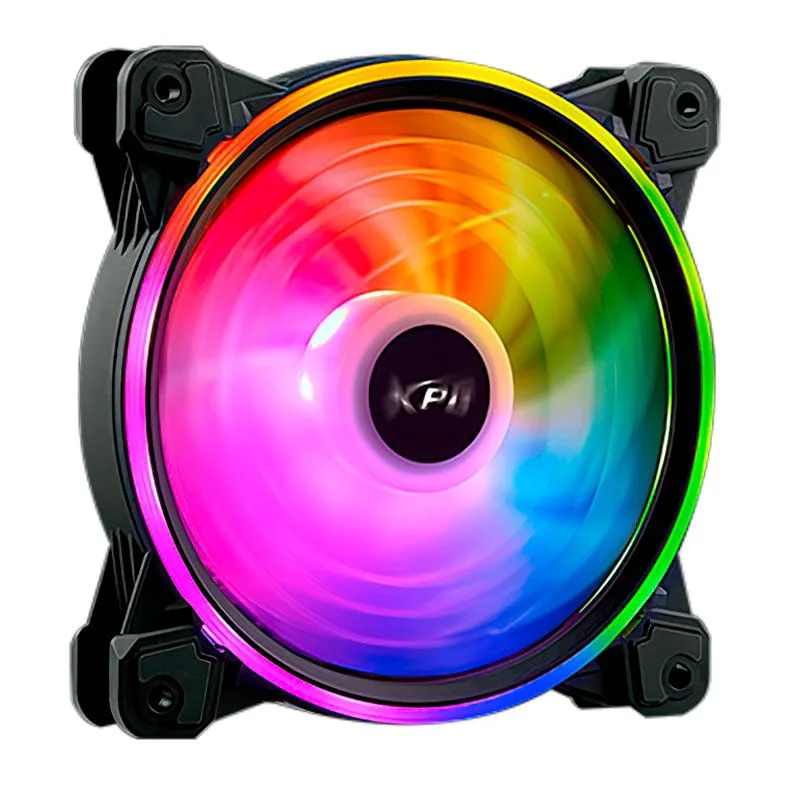 Ventoinha XPG Hurricane ARGB PWM 120mm HURRICANE120ARGBPWM-BKCWW