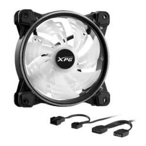 Ventoinha XPG Hurricane ARGB PWM 120mm HURRICANE120ARGBPWM-BKCWW