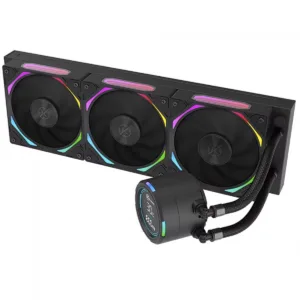 Water Cooler Kalkan Delta V2 360 ARGB 360mm Com Display Intel-AMD Preto KLK00067