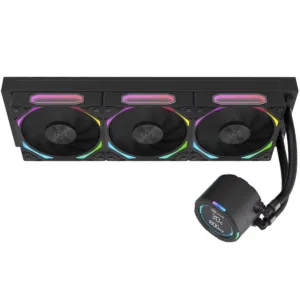 Water Cooler Kalkan Delta V2 360 ARGB 360mm Com Display Intel-AMD Preto KLK00067