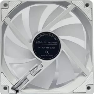 Water Cooler Evolut Fan Gamer Lumini Eg-1220 Branco 120mm Mangueira Com Led Rgb