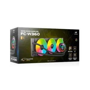 Water Cooler C3Tech Gaming FC-W360RGB Preto