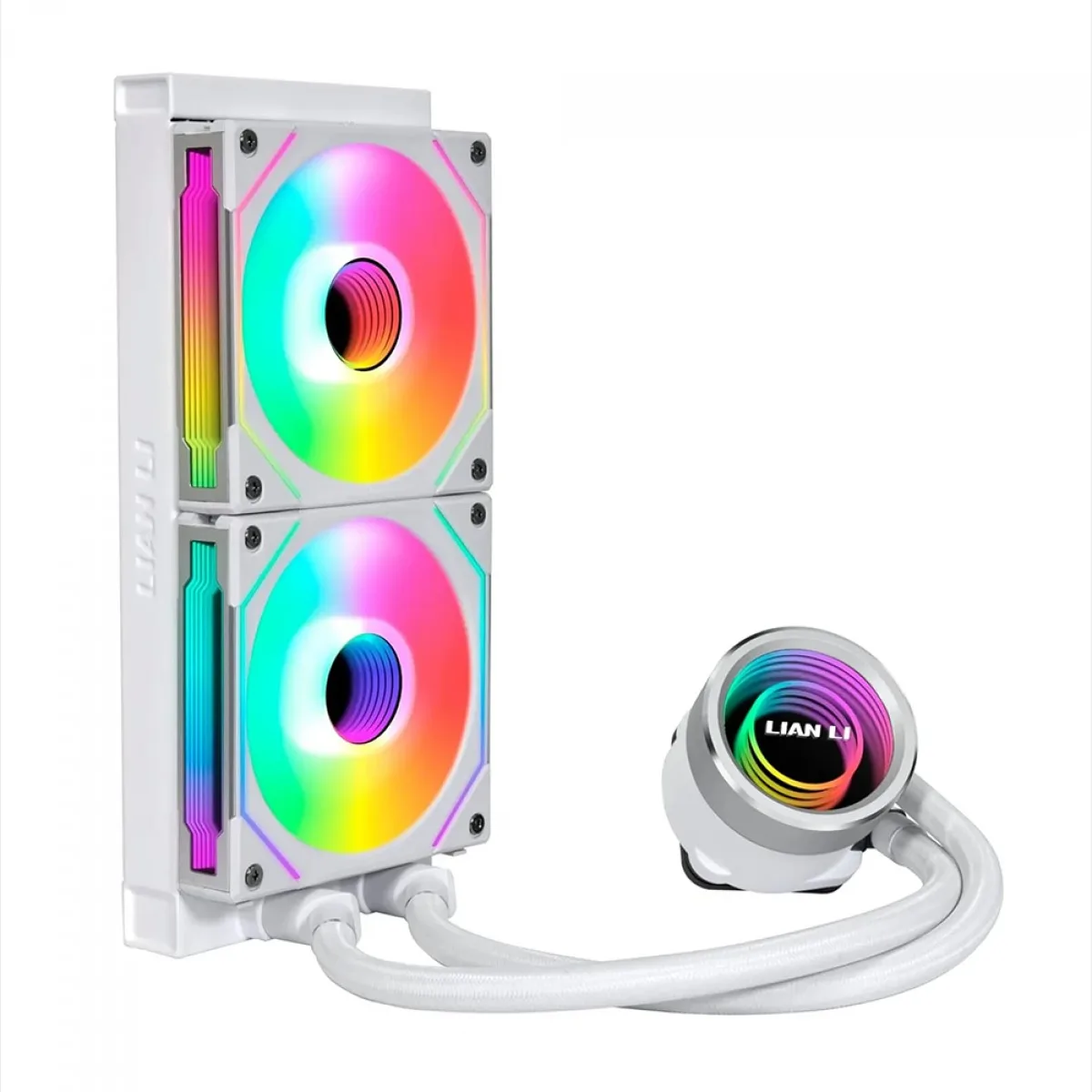 Water Cooler Lian Li Galahad II Trinity SL-INF RGB 240mm Intel-AMD White Compatível Com LGA 1700 GA2T24INW