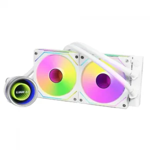 Water Cooler Lian Li Galahad II Trinity SL-INF RGB 240mm Intel-AMD White Compatível Com LGA 1700 GA2T24INW