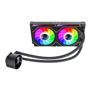 Water Cooler Gamemax Iceburg 240 Digital BK ARGB 240mm Intel-AMD Preto