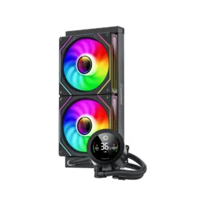Water Cooler Gamemax Iceburg 240 Digital BK ARGB 240mm Intel-AMD Preto