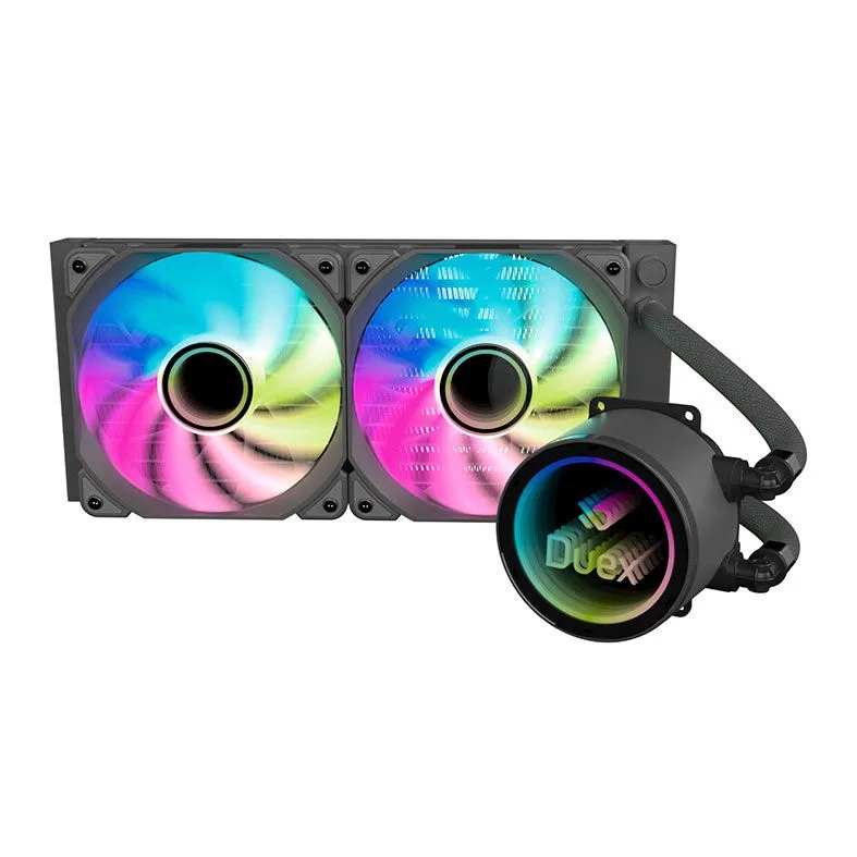 Water Cooler Duex Neo Mirror 240 ARGB 240mm Preto DXWC240MIRROR