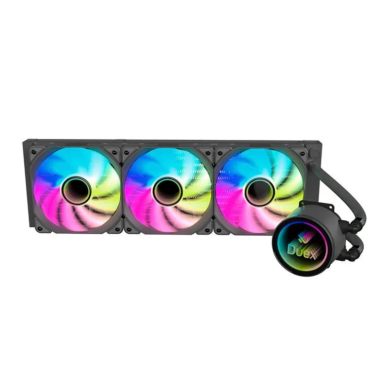Water Cooler Duex Neo Mirror 360 ARGB 360mm Preto DXWC360MIRROR