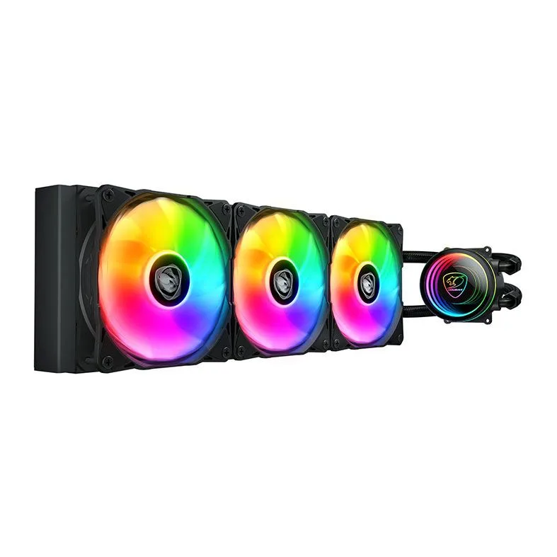 Water Cougar Cooler Poseidon Elite ARGB 360 360mm Preto CGR-PSDELRGB-B-360