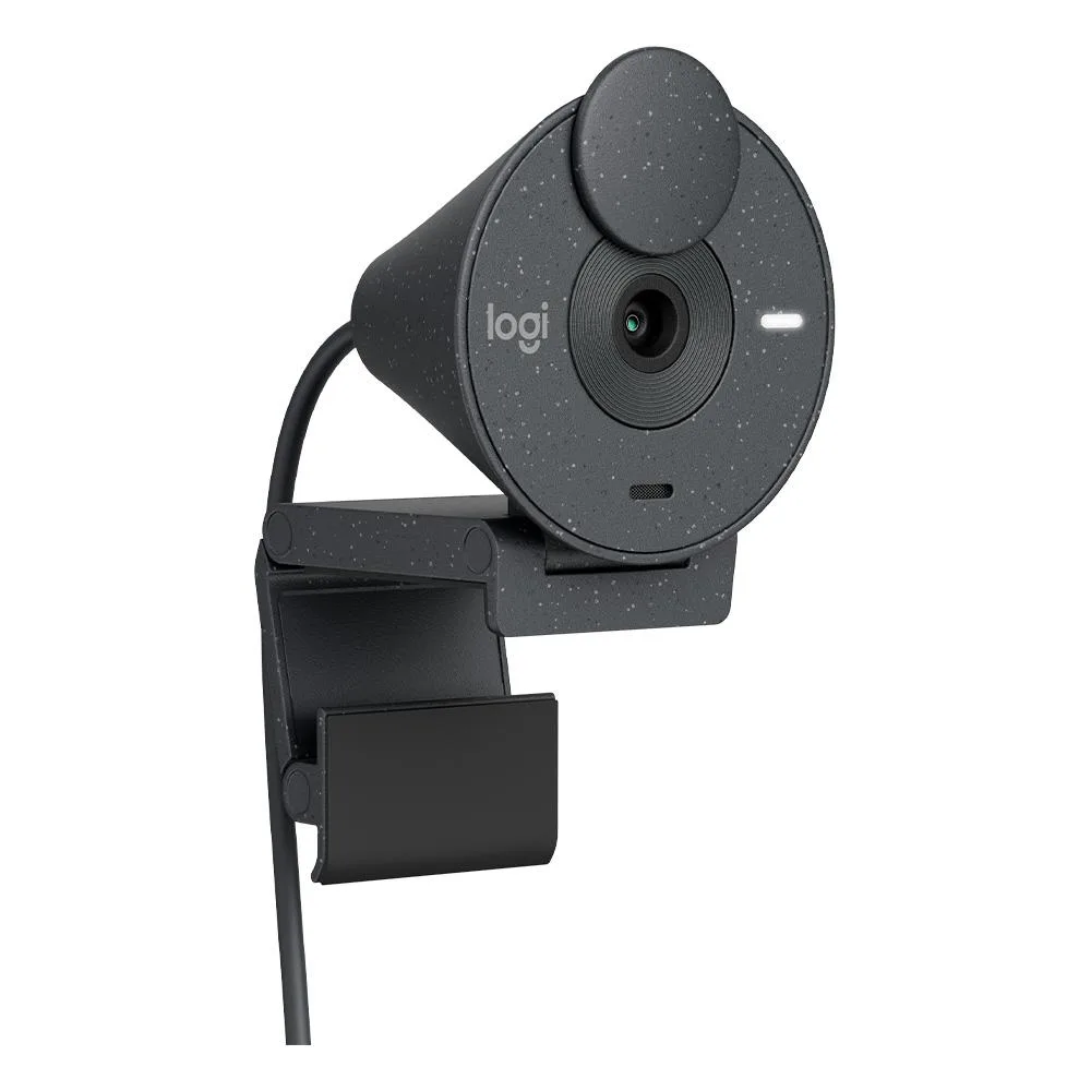 Webcam Logitech Brio 300 Full HD 1080p USB-C com Microfone 960-001413