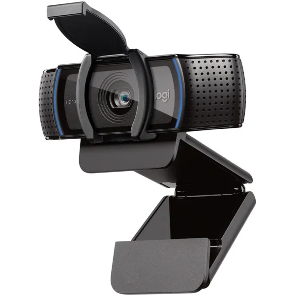 Webcam Logitech C920s Pro Full HD 1080p com Microfone e Tampa de Privacidade