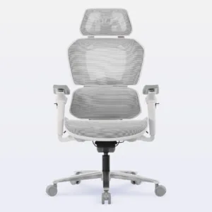 Cadeira Gamer Ergonômica DT3 Chrono All White Reclinável Mesh Braço 5D 14891-3