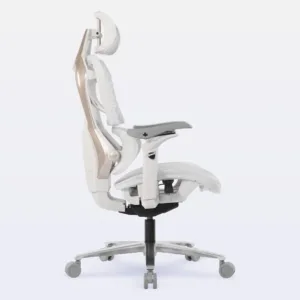 Cadeira Gamer Ergonômica DT3 Chrono All White Reclinável Mesh Braço 5D 14891-3