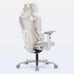 Cadeira Gamer Ergonômica DT3 Chrono All White Reclinável Mesh Braço 5D 14891-3