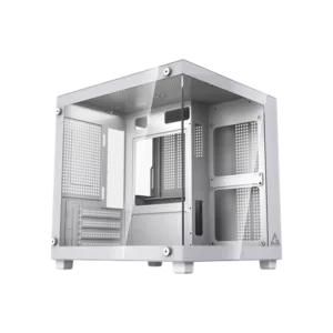 Gabinete Gamer G-Storm Vanguard Aquário Micro ATX/ITX Vidro Temperado USB 3.0 Branco