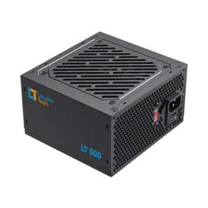 Fonte ATX Leadertech 500W LT-500W com Cabo de Força Preto