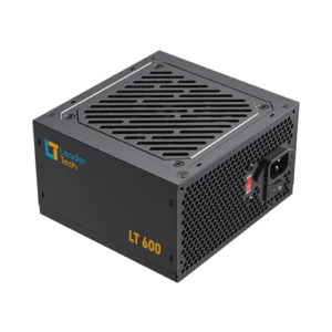 Fonte ATX Leadertech 600W LT-600W com Cabo de Força Preto