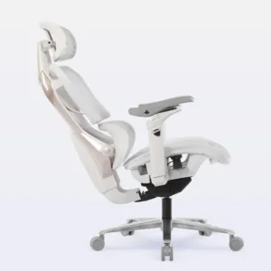 Cadeira Gamer Ergonômica DT3 Chrono All White Reclinável Mesh Braço 5D 14891-3