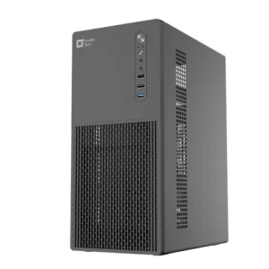 Gabinete Leadertech LT-302CF Micro ATX USB 3.0 com Fonte e Cabo de Força Preto