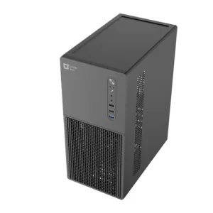 Gabinete Leadertech LT-302CF Micro ATX USB 3.0 com Fonte e Cabo de Força Preto