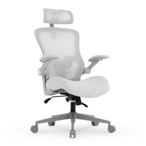 Cadeira Ergonômica DT3 Vita Super Headrest Cinza Claro 14392-9