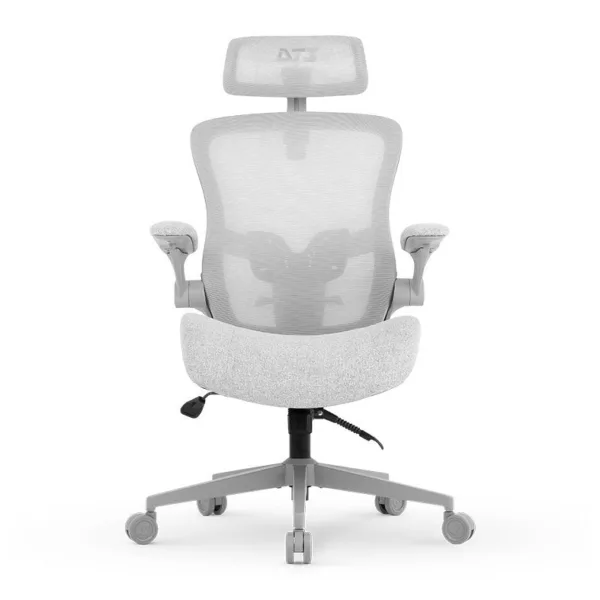 Cadeira Ergonômica DT3 Vita Super Headrest Cinza Claro 14392-9