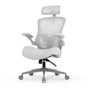 Cadeira Ergonômica DT3 Vita Super Headrest Cinza Claro 14392-9
