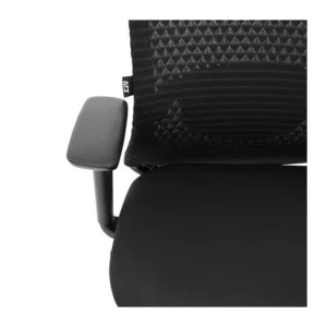 Cadeira Ergonômica DT3 Atria Cool Black 14772-1 Mesh Braços 3D Apoio de Cabeça 4D e Suporte Lombar 2D