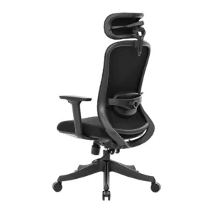 Cadeira Ergonômica DT3 Atria Cool Black 14772-1 Mesh Braços 3D Apoio de Cabeça 4D e Suporte Lombar 2D