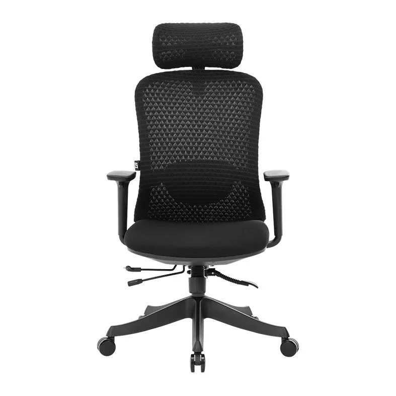 Cadeira Ergonômica DT3 Atria Cool Black 14772-1 Mesh Braços 3D Apoio de Cabeça 4D e Suporte Lombar 2D