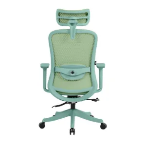 Cadeira Ergonômica DT3 Atria Fresh Mint Mesh Ajustável com Apoio Lombar 14780-0