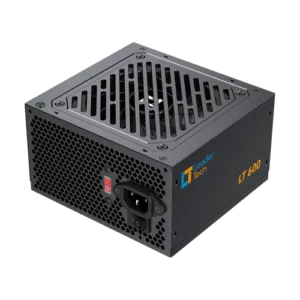 Fonte ATX Leadertech 600W LT-600W com Cabo de Força Preto