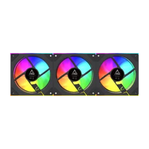 Kit 3 Fans G-Storm Frost 120mm ARGB para Gabinete GS-FROST-120-3F Preto