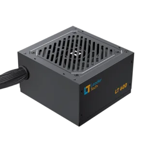 Fonte ATX Leadertech 600W LT-600W com Cabo de Força Preto