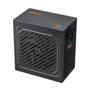 Fonte ATX Leadertech 600W LT-600W com Cabo de Força Preto