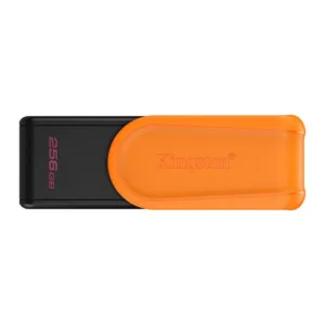 Pen Drive Kingston DataTraveler Exodia S 256GB USB 3.2 Preto e Laranja DTXS/256GB