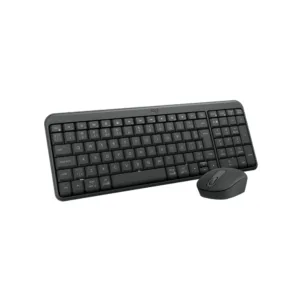Combo Teclado e Mouse Sem Fio Logitech MK250 Compacto Bluetooth ABNT2 Grafite 920-013516