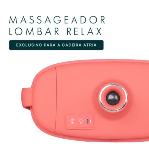 Massageador para Cadeira DT3 Atria Relax com Vibração14872-2