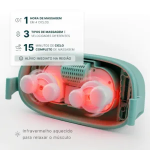 Massageador para Cadeira DT3 Atria Relax com Vibração14872-2