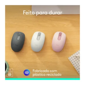 Mouse Sem Fio Logitech M196 Bluetooth Grafite 910-007456