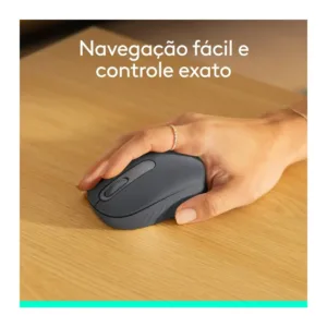 Mouse Sem Fio Logitech M196 Bluetooth Grafite 910-007456