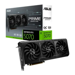 Placa de Vídeo ASUS Prime GeForce RTX 5070 OC Edition 12GB GDDR7 192-bit PRIME-RTX5070-O12G
