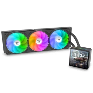 Water Cooler Thermaltake TH360 V3 Ultra ARGB Sync 360mm LCD Preto CL-W474-PL12SW-A