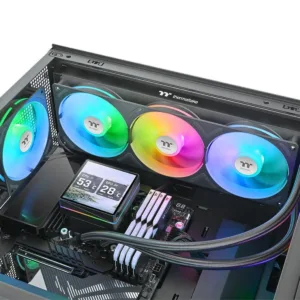 Water Cooler Thermaltake TH360 V3 Ultra ARGB Sync 360mm LCD Preto CL-W474-PL12SW-A