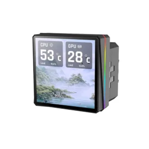 Water Cooler Thermaltake TH360 V3 Ultra ARGB Sync 360mm LCD Preto CL-W474-PL12SW-A