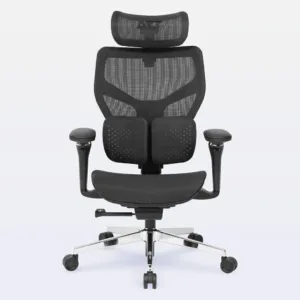 Cadeira Ergonômica DT3 ErgoStance Black Mesh Braços 5D Apoio Lombar Ajustável 14897-9